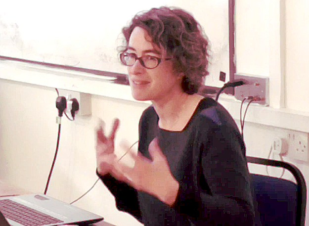 Elenor Margolis described her project at Dog Kennel Hill school in Camberwell, London