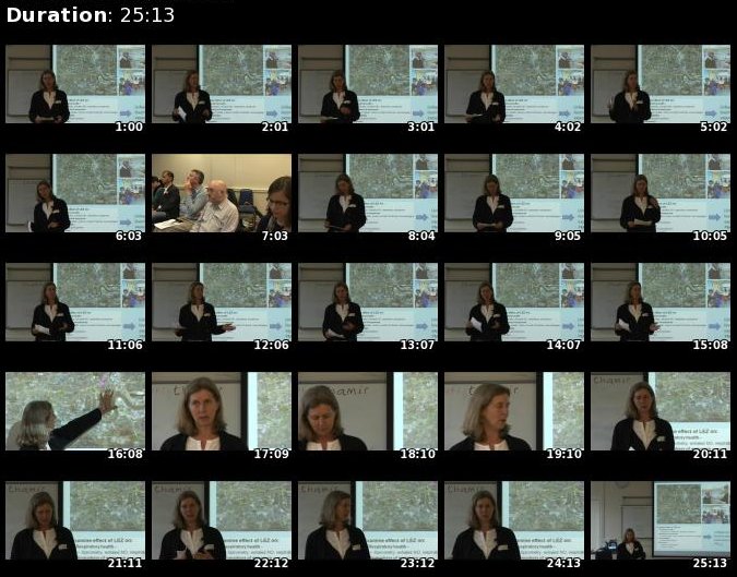 Contact sheet for Jenny Bates' video